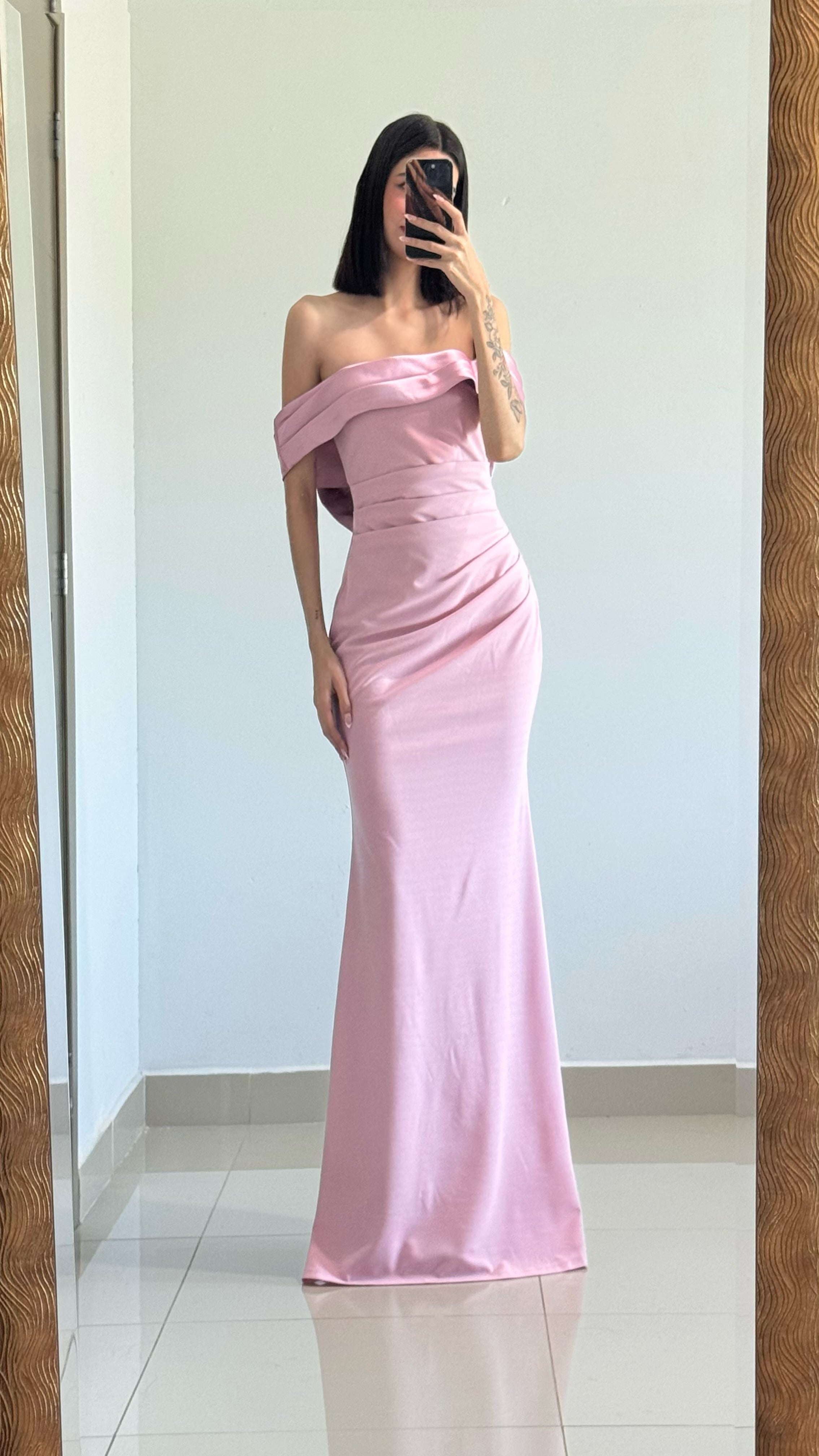 Vestido Valentina Rosa