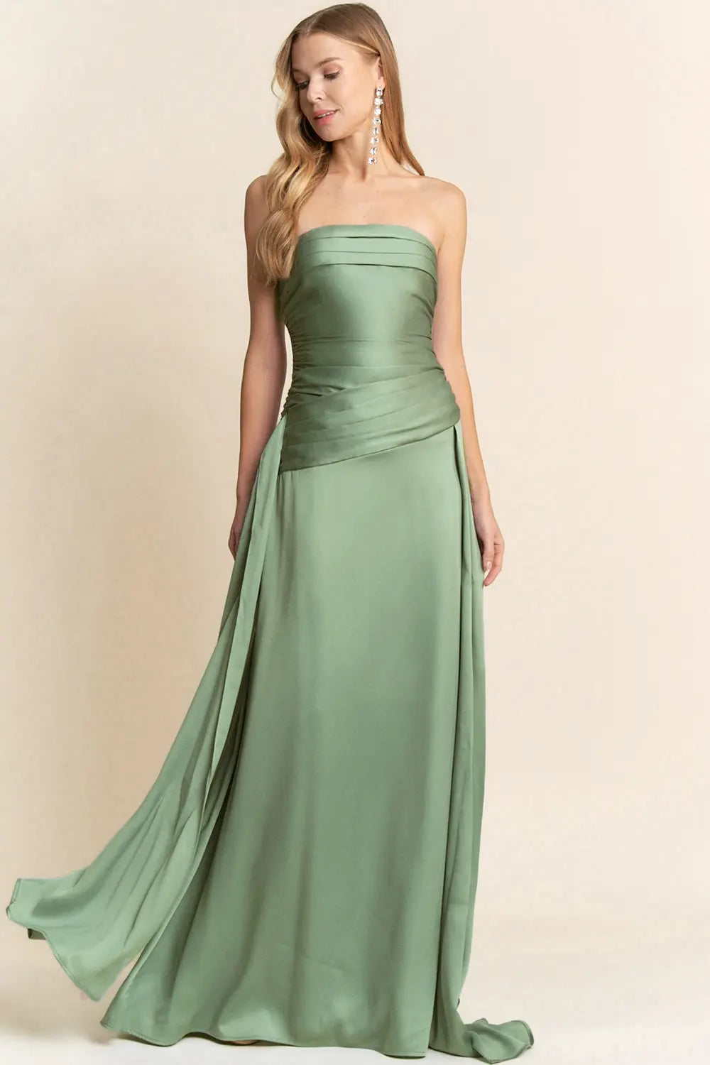 Vestido Isabella Salvia