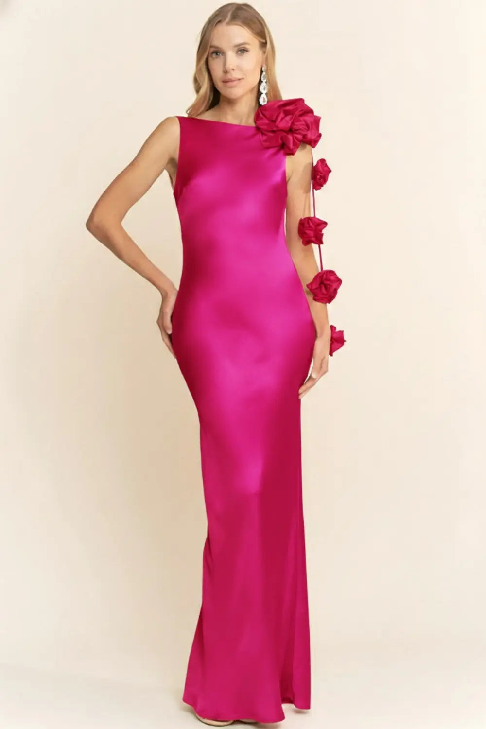 Vestido Valentina Fucsia
