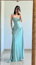 Vestido Isabella Salvia