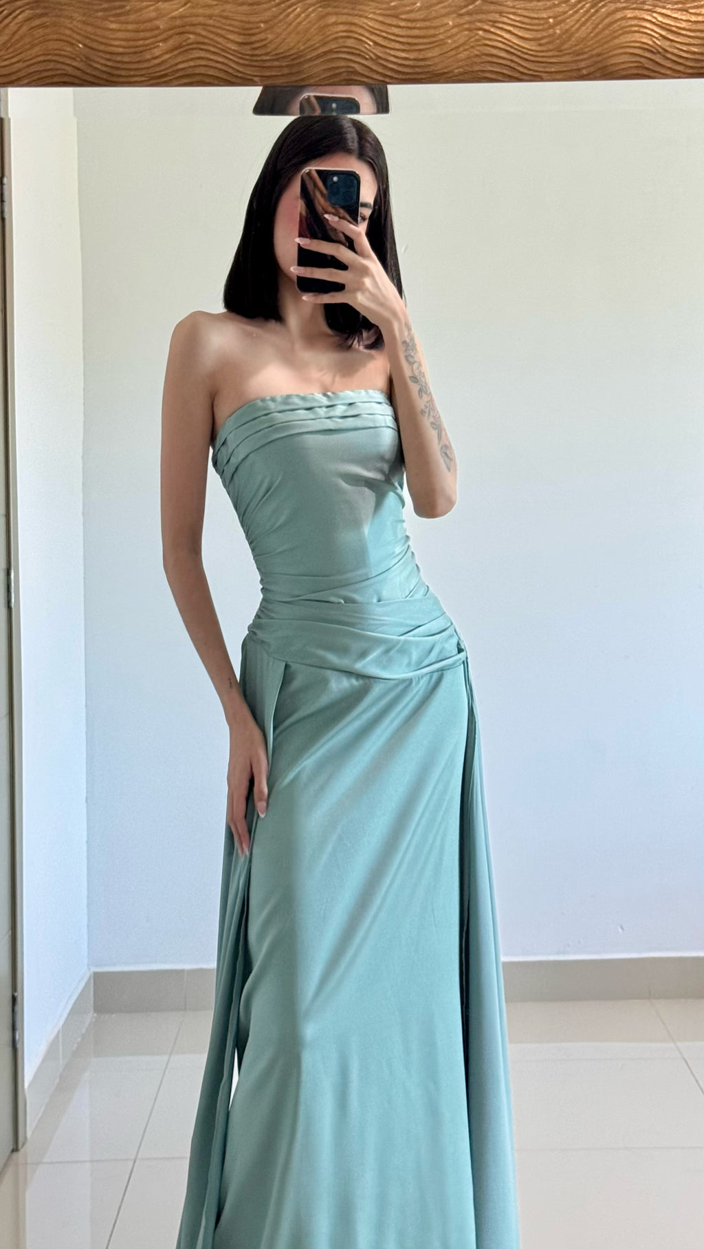 Vestido Isabella Salvia